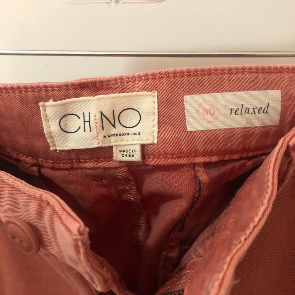 Anthropologie relaxed fit chino with side stripe - Picture 6 of 15